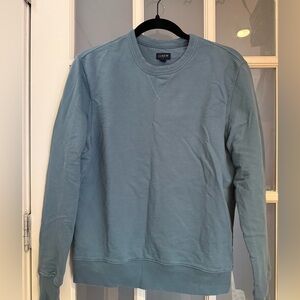 J. Crew Men's Teal Crewneck Sweater
